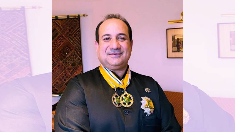 'Hilal-e-Imtiaz' Conferred On Rahat Fateh Ali Khan