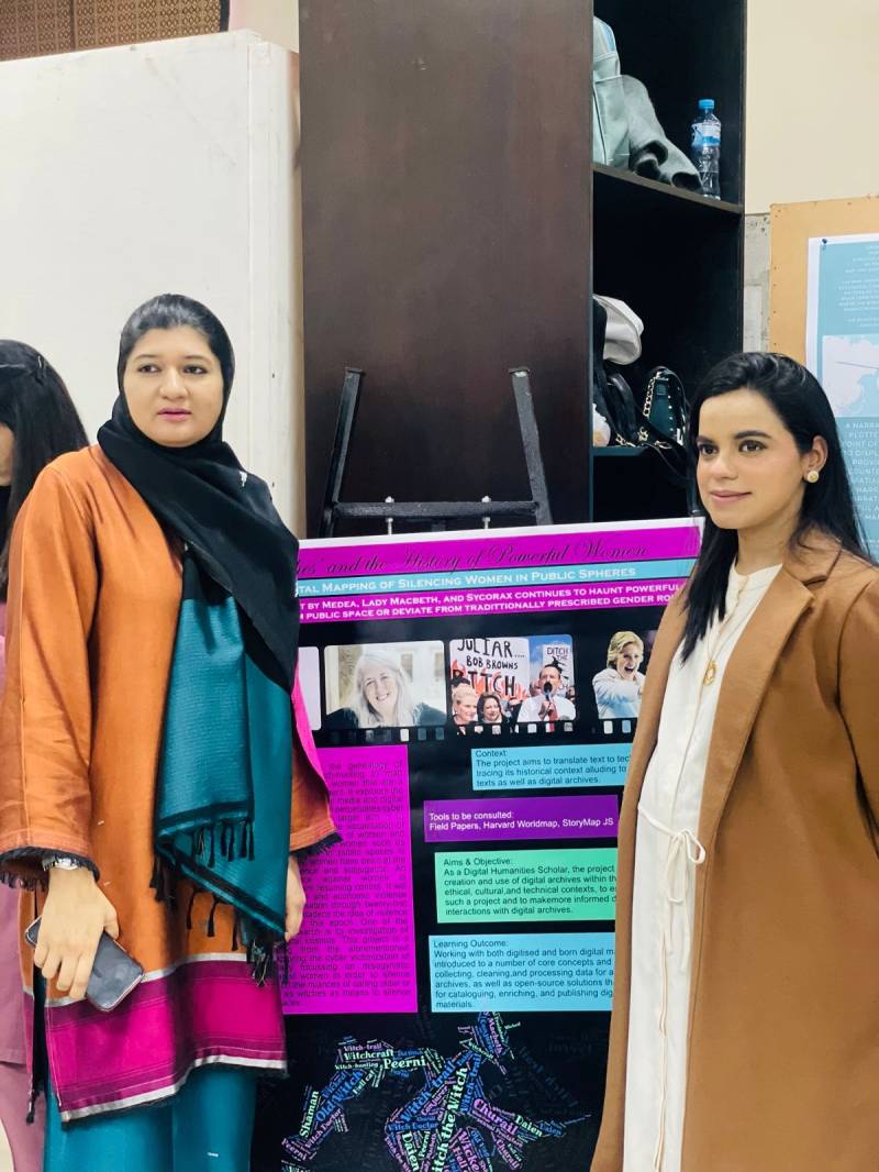 Pakistan’s First Digital Humanities Poster Exhibition